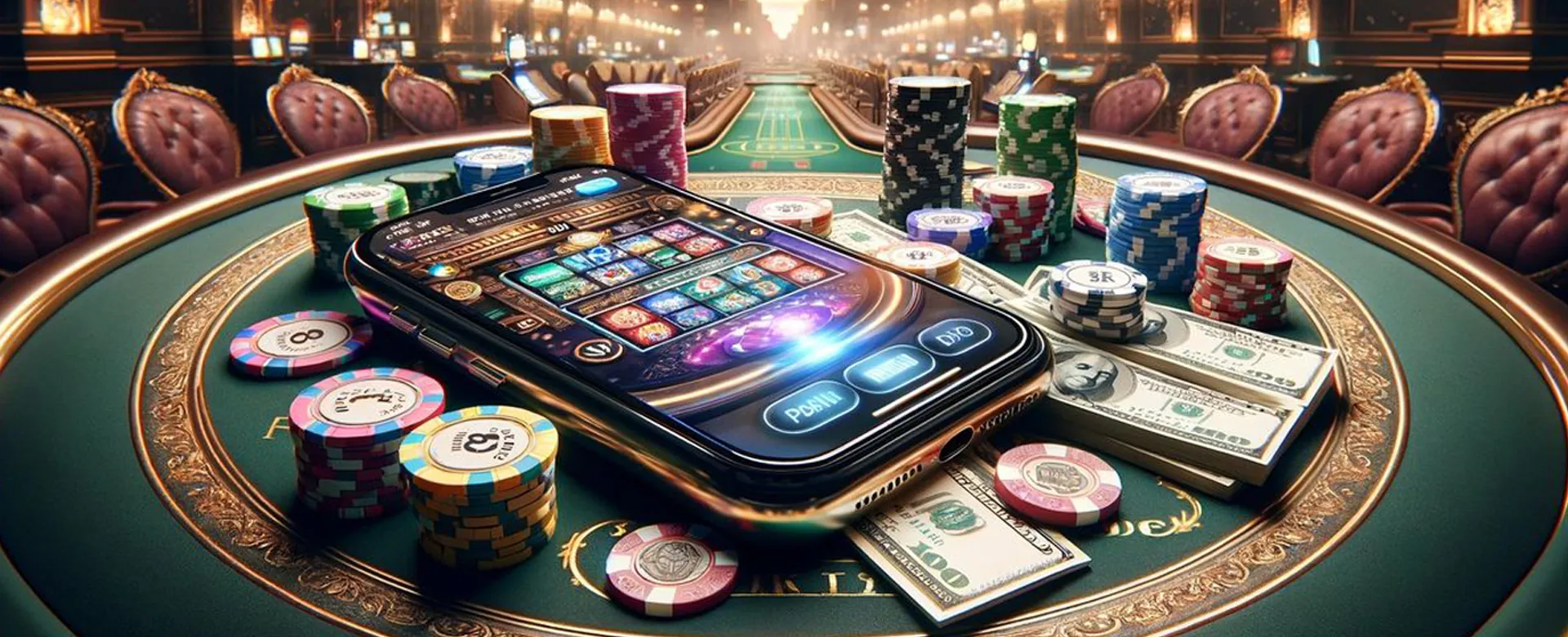 SG777 Registration Page Hero Image - Golden glow and dynamic casino elements